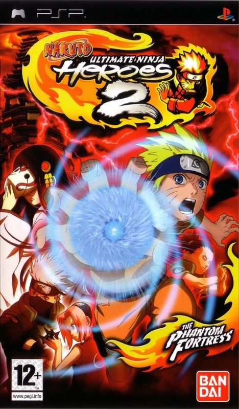 Cover for Naruto: Ultimate Ninja Heroes 2 - The Phantom Fortress.