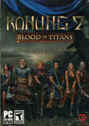 Cover for Konung 2: Blood of Titans.