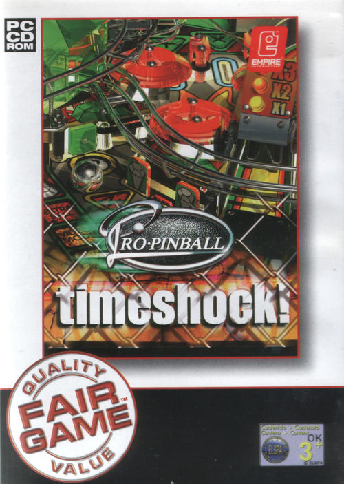 Cover for Pro Pinball: Timeshock!.