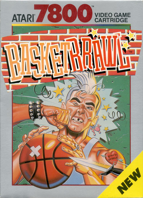 Cover for Basketbrawl.