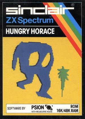 Cover for Hungry Horace.