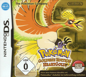 Cover for Pokémon HeartGold.