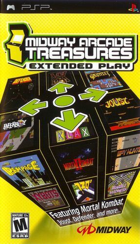 Cover for Midway Arcade Treasures: Extended Play.