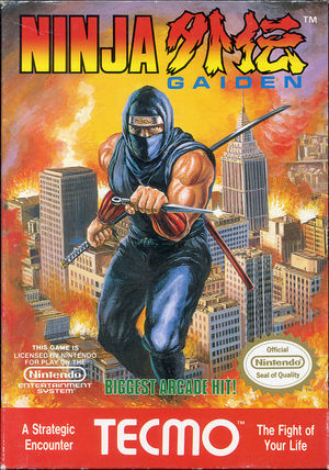 Cover for Ninja Gaiden.