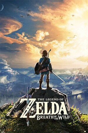 Cover for The Legend of Zelda: Breath of the Wild.