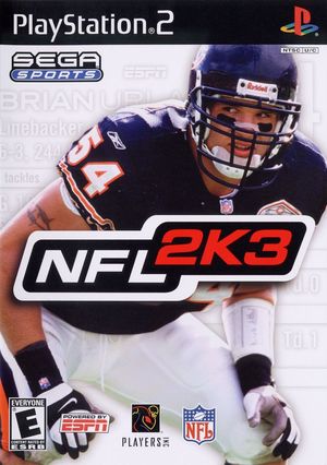 Cover for NFL 2K3.