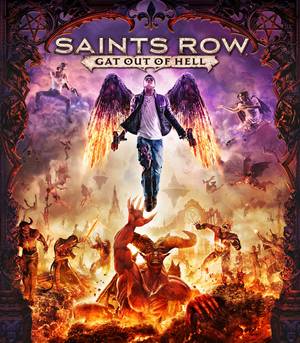 Cover for Saints Row: Gat out of Hell.