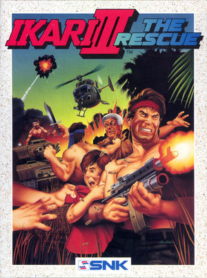 Cover for Ikari III: The Rescue.