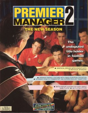 Cover for Premier Manager 2.