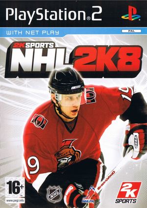 Cover for NHL 2K8.