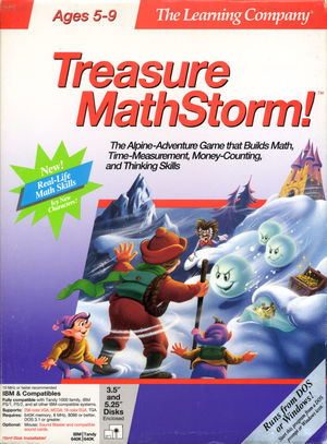 Cover for Treasure MathStorm!.