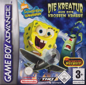 Cover for SpongeBob SquarePants: Creature from the Krusty Krab.