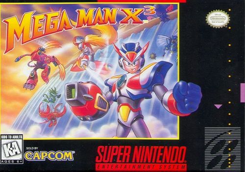 Cover for Mega Man X3.