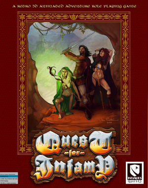 Cover for Quest For Infamy.