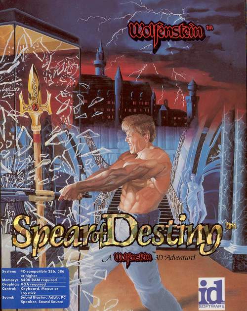 Cover for Wolfenstein 3D: Spear of Destiny.