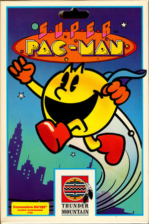 Cover for Super Pac-Man.