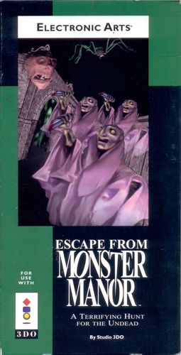 Cover for Escape from Monster Manor.