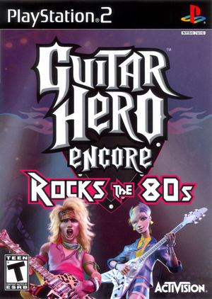 Cover for Guitar Hero Encore: Rocks the 80s.