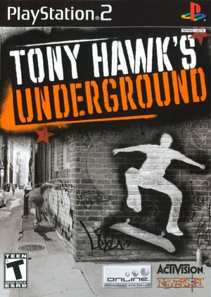 Cover for Tony Hawk's Underground.