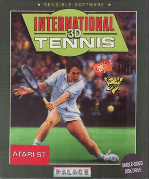 Cover for International 3D Tennis.