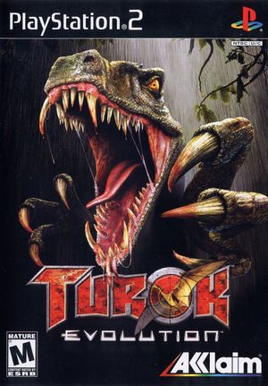 Cover for Turok: Evolution.