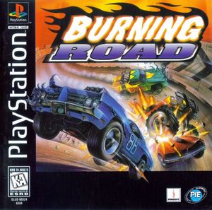 Cover for Burning Road.