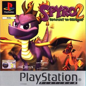 Cover for Spyro 2: Ripto's Rage!.