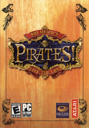 Cover for Sid Meier's Pirates!.