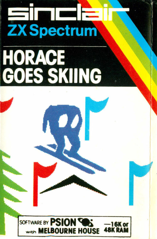 Cover for Horace Goes Skiing.