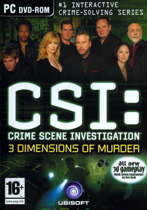 Cover for CSI: 3 Dimensions of Murder.
