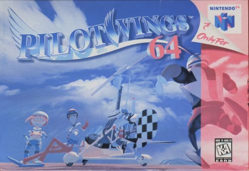 Cover for Pilotwings 64.
