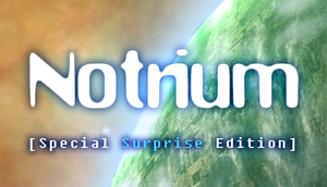 Cover for Notrium.