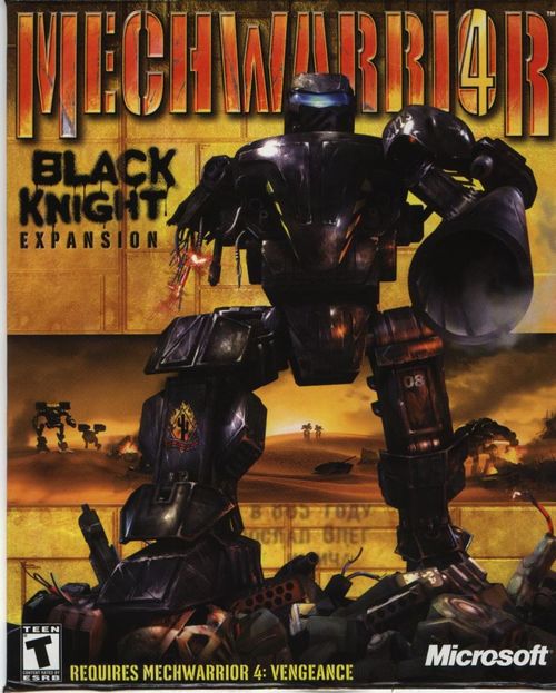 Cover for MechWarrior 4: Black Knight.