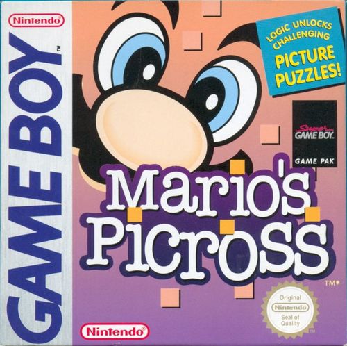 Cover for Mario's Picross.