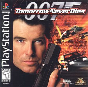 Cover for Tomorrow Never Dies.