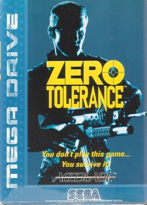 Cover for Zero Tolerance.