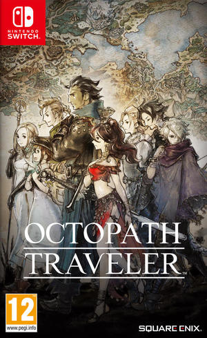 Cover for Octopath Traveler.