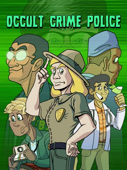Cover for Occult Crime Police.
