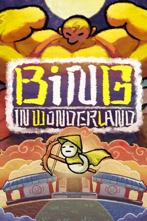 Cover for Bing in Wonderland.