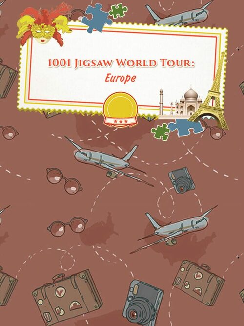 Cover for 1001 Jigsaw World Tour: Europe.