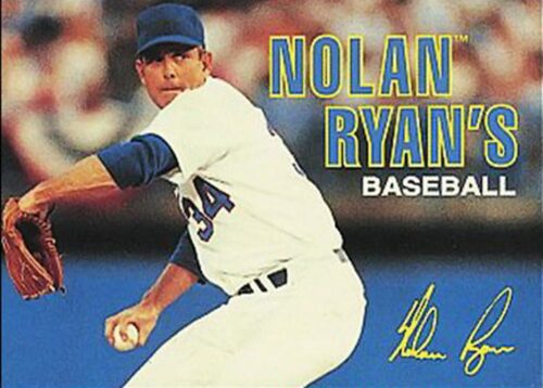 Cover for Nolan Ryan's Baseball.