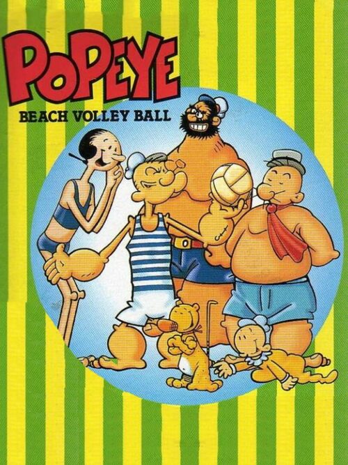 Cover for Popeye: Beach Volleyball.