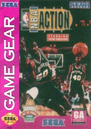 Cover for NBA Action - Starring David Robinson.