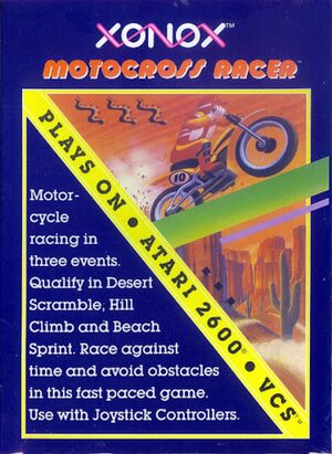 Cover for Motocross Racer.