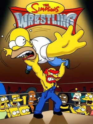 Cover for The Simpsons Wrestling.