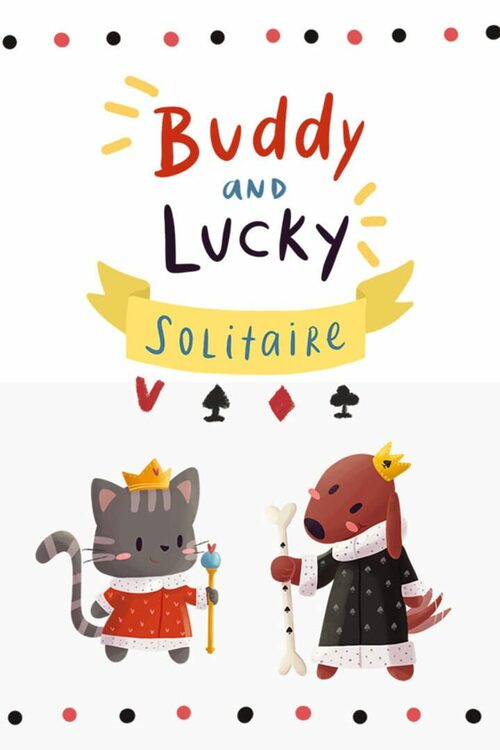 Cover for Buddy and Lucky Solitaire.