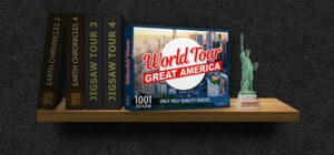 Cover for 1001 Jigsaw World Tour: Great America.