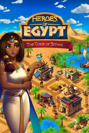 Cover for Heroes of Egypt - The Curse of Sethos.