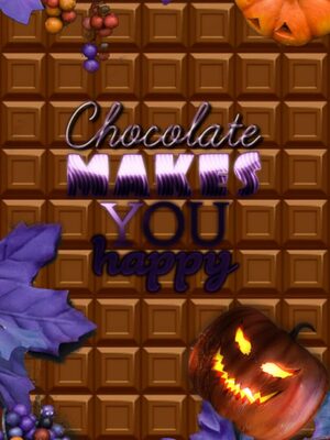 Cover for Chocolate makes you happy: Halloween.