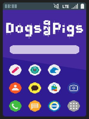 Cover for Dogs and Pigs.